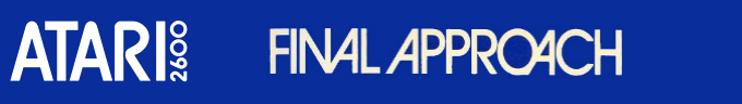 Final Approach logo for Atari 2600